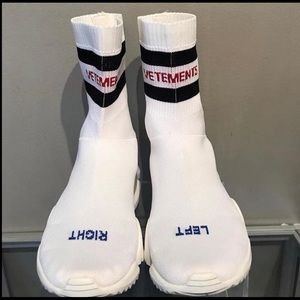 Vetements Right Left Trainers $840